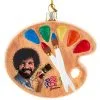 Bob Ross Color Palette 3.5 Inch Ornament 1 Bob Ross Color Palette 3.5 Inch Ornament -Fun Place Pop Store 35 inch bob ross color palette ornament