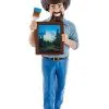 5" Bob Ross Ornament With Frame Painting -Fun Place Pop Store 5bob ross w frame painting ornament