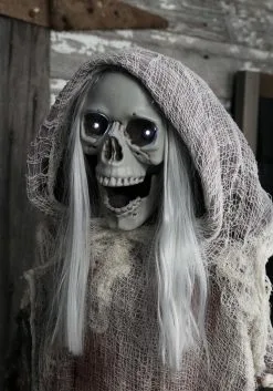 6 Foot Standing Ghoul Animatronic Decoration 12 6 Foot Standing Ghoul Animatronic Decoration -Fun Place Pop Store 6 ft standing ghoul animatronic decoration alt 3