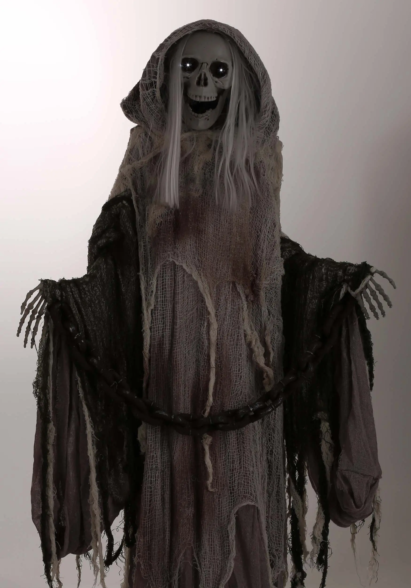 6 Foot Standing Ghoul Animatronic Decoration 7 6 Foot Standing Ghoul Animatronic Decoration - Image 5
