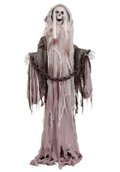 6 Foot Standing Ghoul Animatronic Decoration 15 6 Foot Standing Ghoul Animatronic Decoration -Fun Place Pop Store 6 ft standing ghoul animatronic decoration alt 6