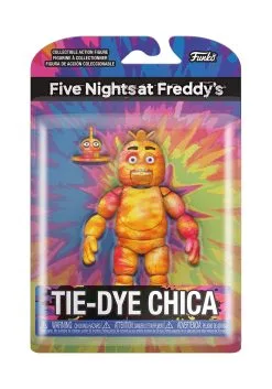 Funko Action Figure: Five Nights At Freddy's, Tie-Dye - Chica -Fun Place Pop Store action figure five nights at freddys tie dye chica alt 1