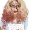 Blonde Bloodstained Adult Wig