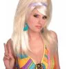Blonde Mod Adult Wig -Fun Place Pop Store adult blonde mod wig