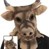 Bull Scarecrow Adult Mouth Mover Mask -Fun Place Pop Store adult bull scarecrow mouth mover mask