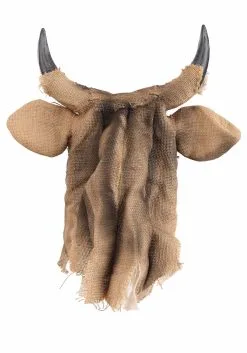 Bull Scarecrow Adult Mouth Mover Mask -Fun Place Pop Store adult bull scarecrow mouth mover mask alt 6