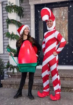 Christmas Light Bulb Costume For Adults -Fun Place Pop Store adult christmas light bulb costume alt 3