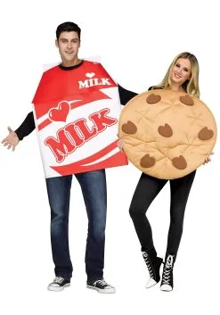 Cookies And Milk Costume For Adults