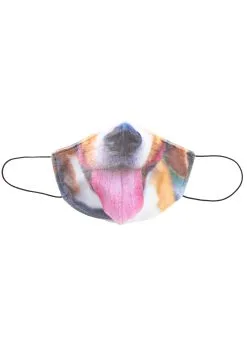 Dog With Tongue Sublimated Face Mask For Adults 7 Dog With Tongue Sublimated Face Mask For Adults -Fun Place Pop Store adult dog with tongue sublimated face mask 3