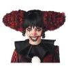 Funhouse Clown Black And Red Adult Wig -Fun Place Pop Store adult funhouse clown black and red wig