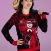 Adult Unisex Harley Quinn Hammer Time Ugly Christmas Sweater