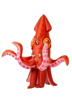Inflatable Giant Squid Adult Costume -Fun Place Pop Store adult inflatable giant squid costume alt 1