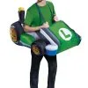 Inflatable Adult Luigi Cart Costume -Fun Place Pop Store adult inflatable luigi cart costume