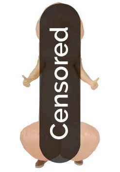 Inflatable Penis Costume For Adults