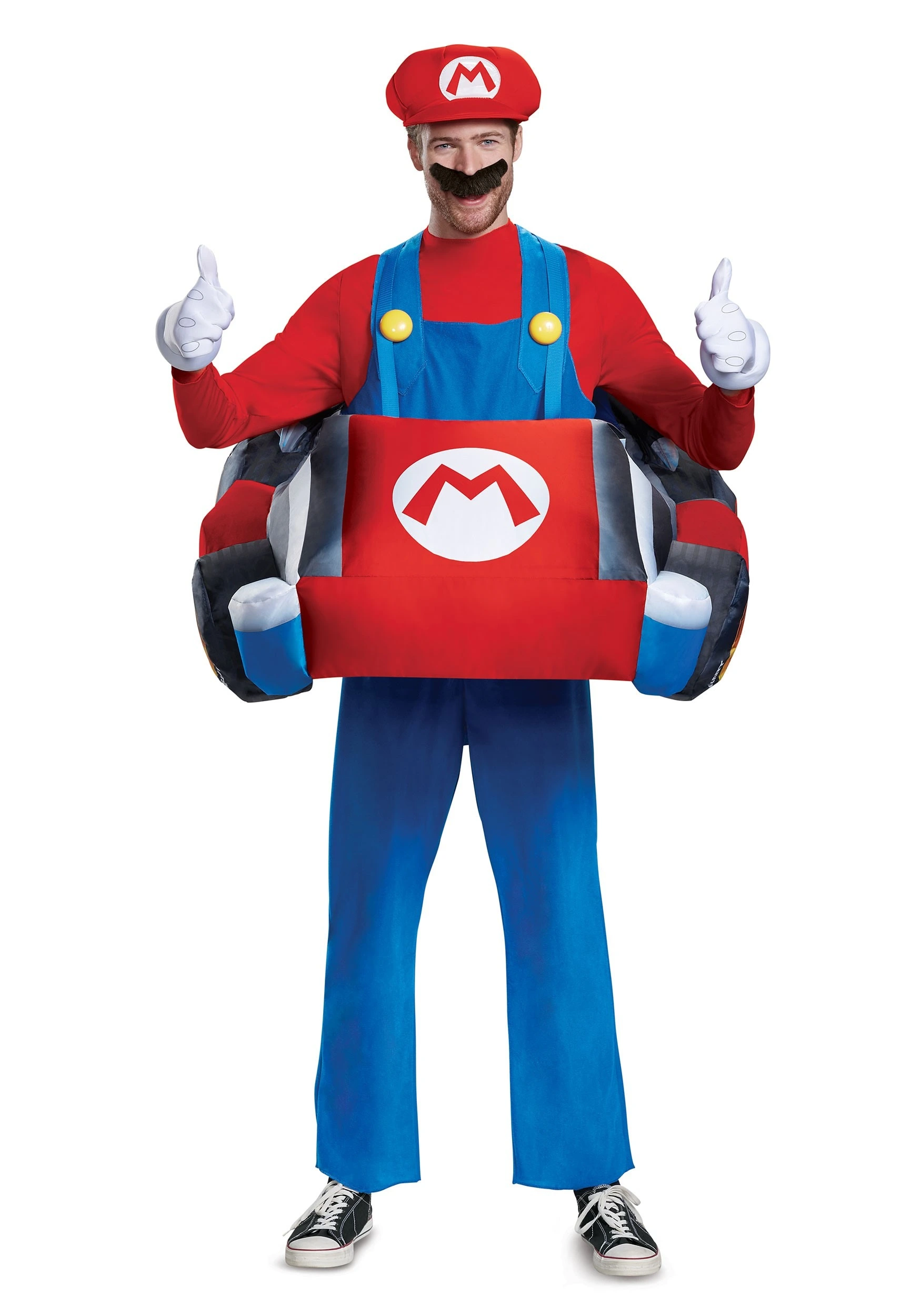 Mario Kart Inflatable Kart Costume For Adult's 3 Mario Kart Inflatable Kart Costume For Adult's