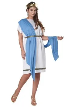 Party Toga Costume For Adults -Fun Place Pop Store adult party toga costume alt 1