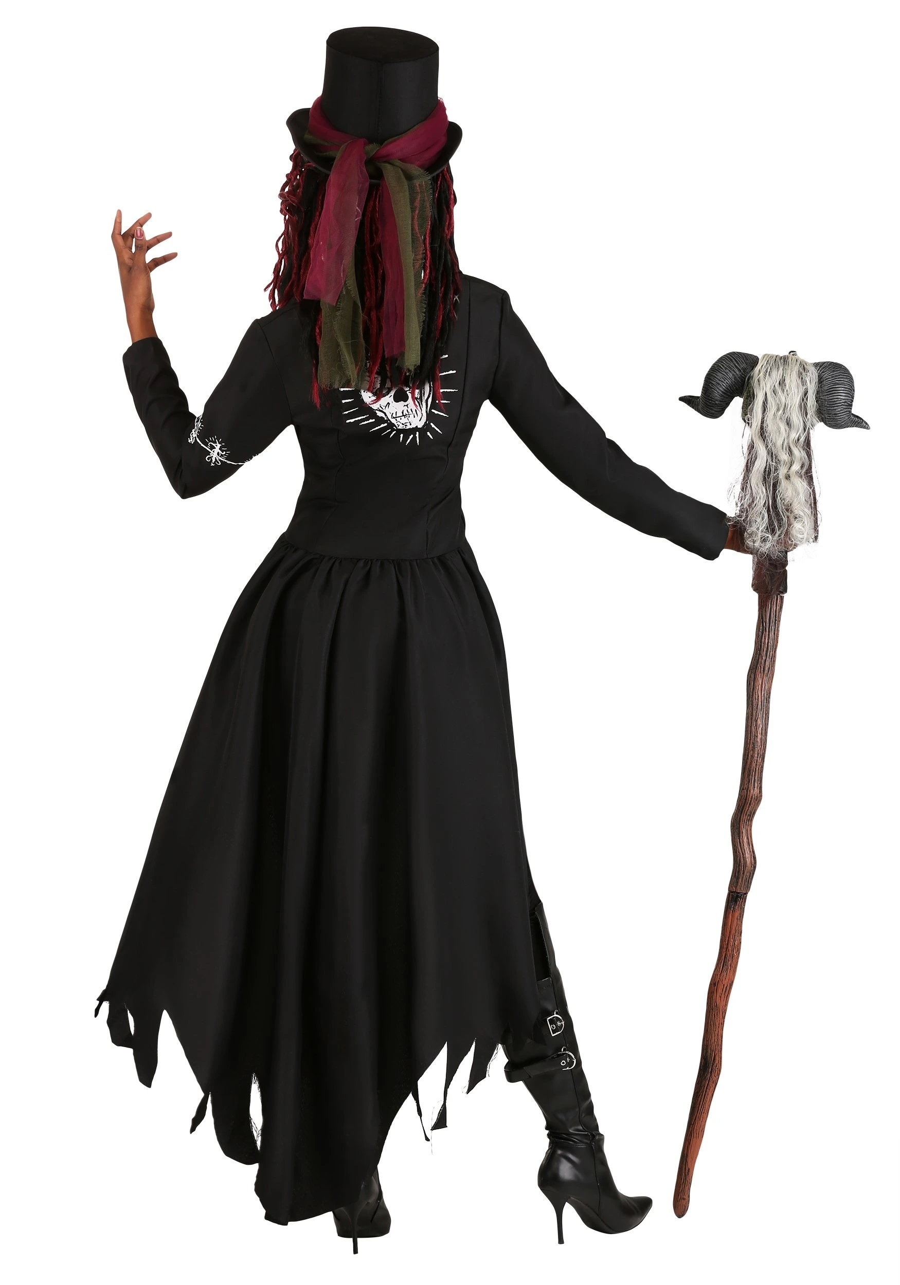 Plus Size Adult Voodoo Magic Costume 4 Plus Size Adult Voodoo Magic Costume - Image 2