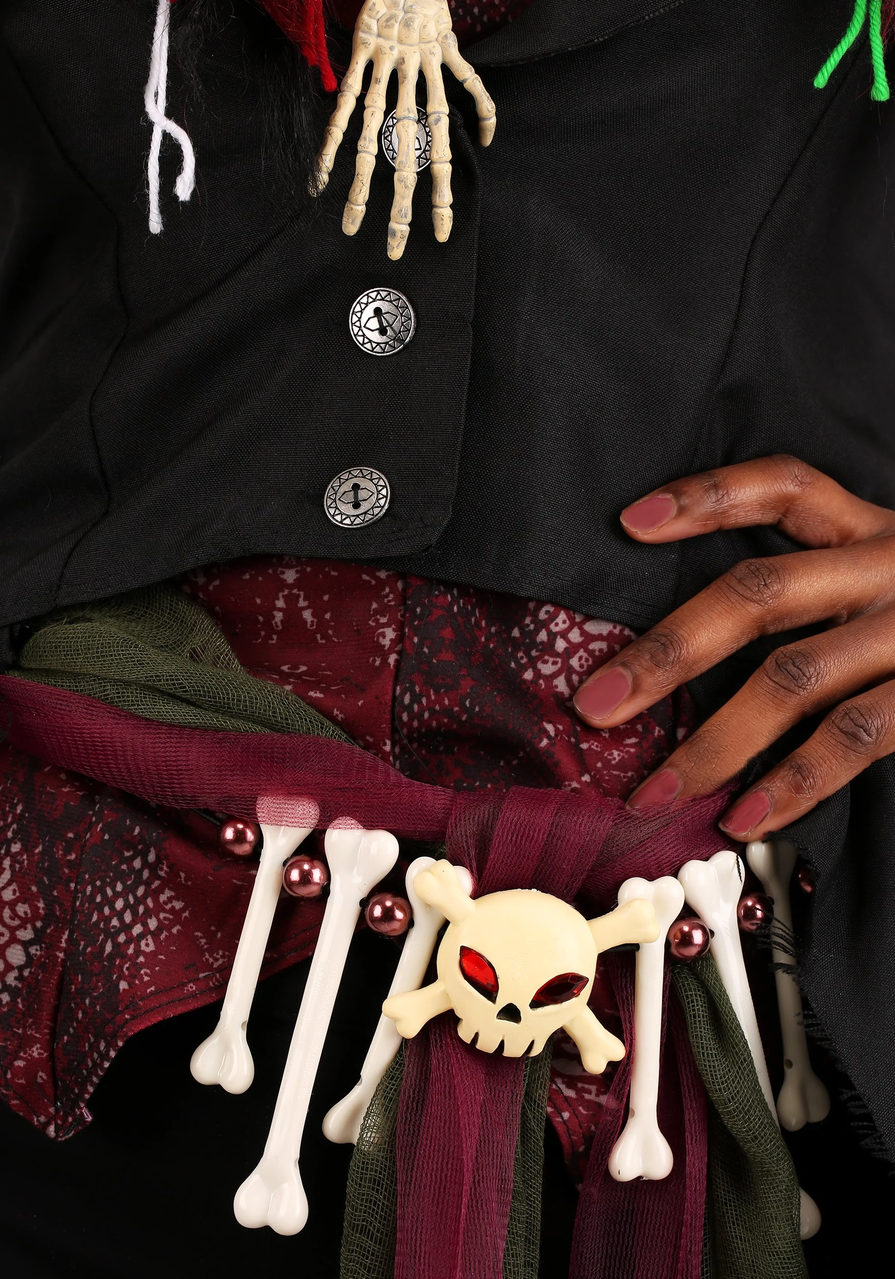 Plus Size Adult Voodoo Magic Costume 6 Plus Size Adult Voodoo Magic Costume - Image 4