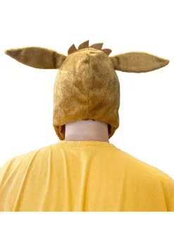 Pokemon Eevee Adult Costume Hood -Fun Place Pop Store adult pokemon eevee costume hood alt 1