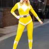 Power Rangers Adult Yellow Ranger Costume -Fun Place Pop Store adult power rangers yellow ranger costume update