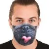 Pug Sublimated Face Mask For Adults -Fun Place Pop Store adult pug sublimated face mask