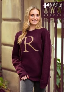 Ron Weasley Adult "R" Christmas Sweater