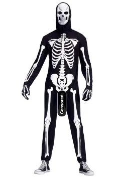 Skeleboner Costume - Mens Adult Humor Costume