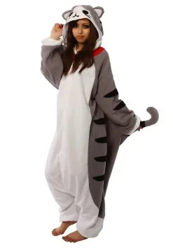 Adult Tabby Cat Pajama Costume -Fun Place Pop Store adult tabby cat pajama costume4