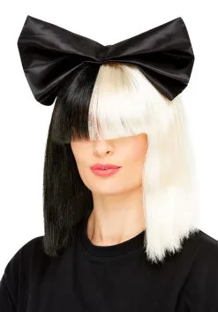 Two Tone Adult Popstar Wig