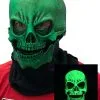 UV Green Glow Skull Adult Mask -Fun Place Pop Store adult uv green glow skull mask