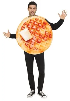 Adult Breakfast Waffle Costume