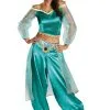 Women's Aladdin Animated Jasmine Prestige Costume | Disney -Fun Place Pop Store aladdin animated womens jasmine prestige costume