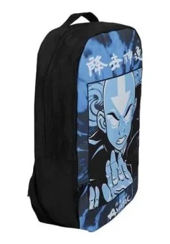 Avatar: The Last Airbender Aang Sublimated Laptop Backpack -Fun Place Pop Store avatar the last airbender aang sublimated laptop b alt 1