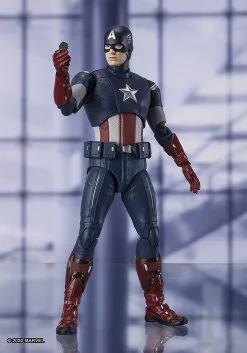 Avengers: Endgame | Captain America Cap Vs Cap SH Figuarts Action Figure -Fun Place Pop Store avengers endgame captain america cap vs cap sh figuarts acti 1