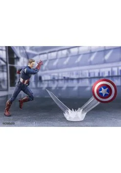 Avengers: Endgame | Captain America Cap Vs Cap SH Figuarts Action Figure -Fun Place Pop Store avengers endgame captain america cap vs cap sh figuarts acti 4
