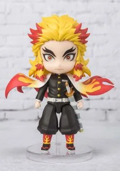 Bandai Spirits Figuarts Mini Demon Slayer Kyojuro Rengoku Action Figure -Fun Place Pop Store bandai spirits figuarts mini demon slayer kyojuro alt 2
