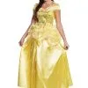 Beauty & The Beast Deluxe Classic Belle Cost For Adults -Fun Place Pop Store beauty the beast adult deluxe classic belle cost
