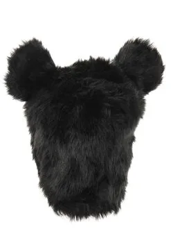 Black Bear Plush Hat Accessory -Fun Place Pop Store black bear plush hat alt 3