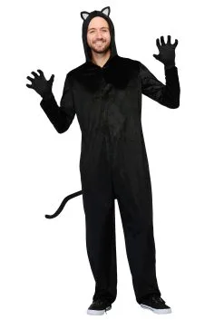 Black Cat Costume For Adults -Fun Place Pop Store black cat costume alt1