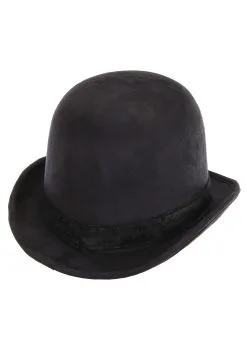 Black Derby Hat Accessory -Fun Place Pop Store black derby hat alt 2