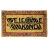 Welcome To Wakanda Black Panther Doormat 2 Welcome To Wakanda Black Panther Doormat -Fun Place Pop Store black panther welcome to wakanda doormat