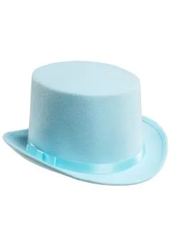 Blue Tuxedo Adult Top Hat
