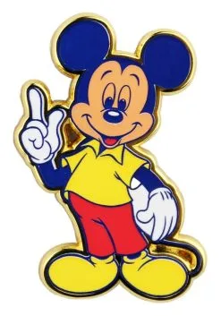Bootleg Cakeworthy Enamel Mickey Pin