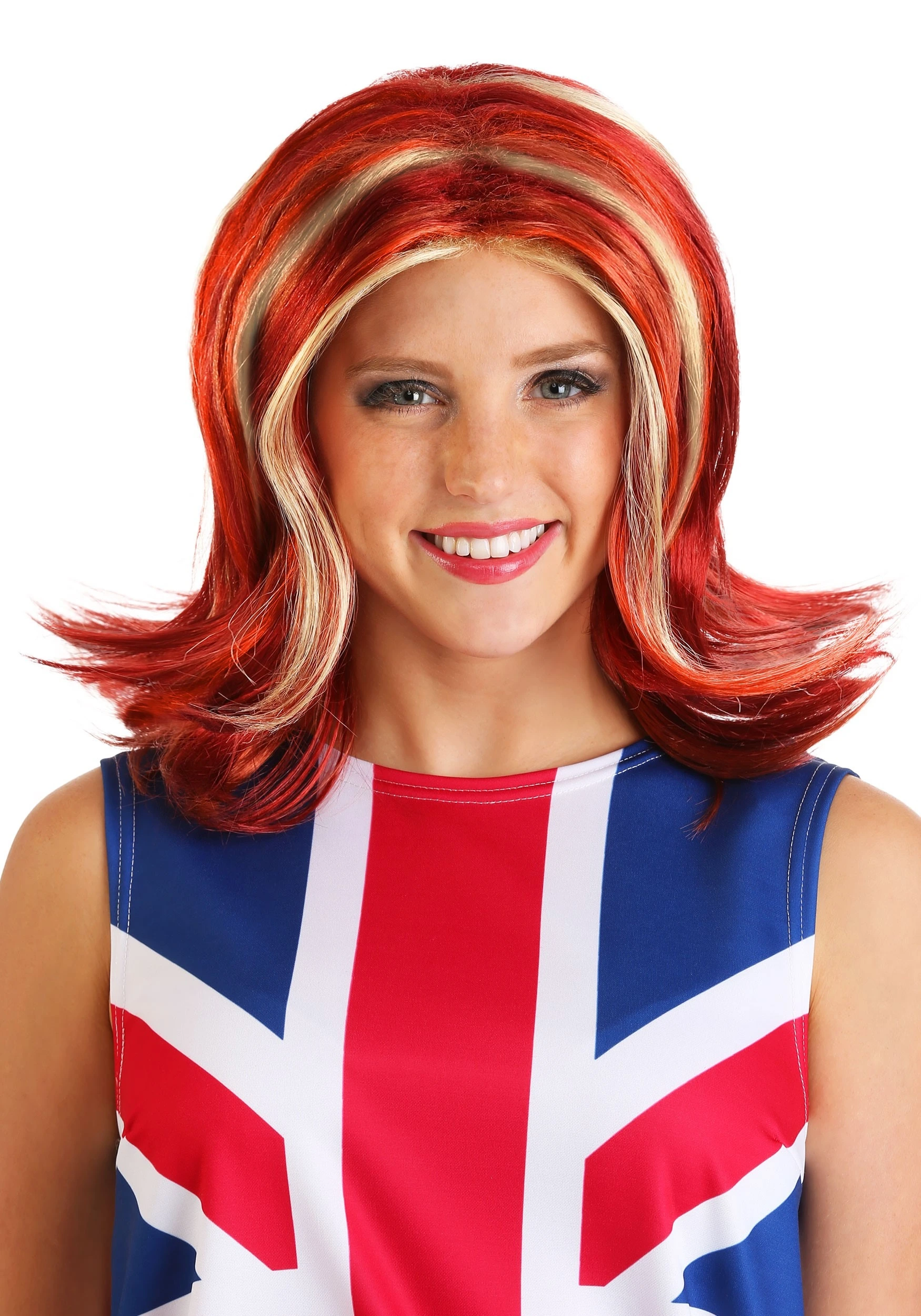 British Girl Power Women's Wig 3 British Girl Power Women's Wig