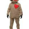 Burlap Voodoo Doll Costume For Adults -Fun Place Pop Store burlap voodoo doll adult costume