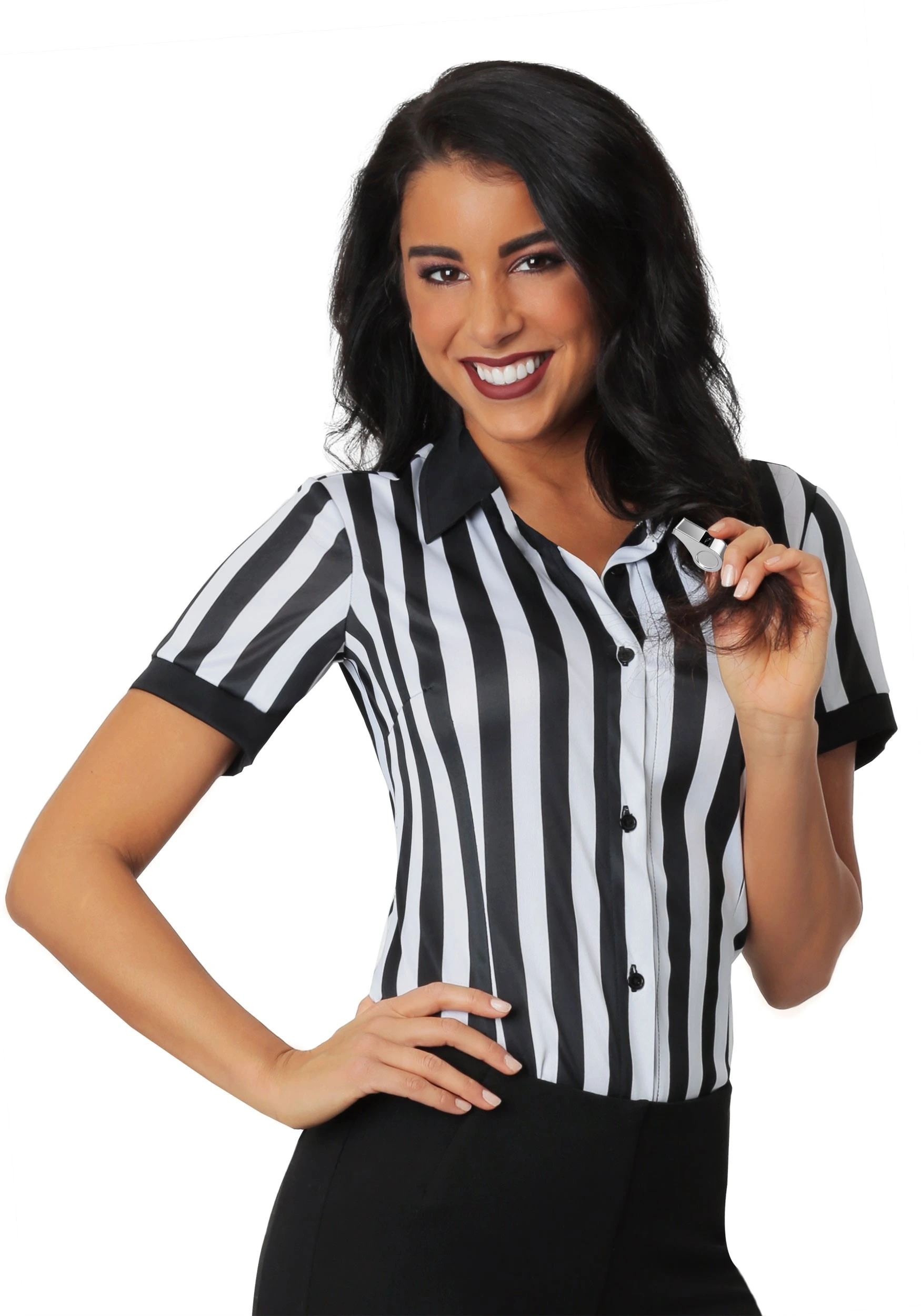 Button Up Women's Referee Shirt 3 Button Up Women's Referee Shirt