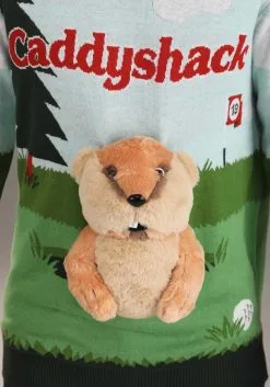 Caddyshack Adult Ugly Sweater -Fun Place Pop Store caddyshack ugly sweater alt 2