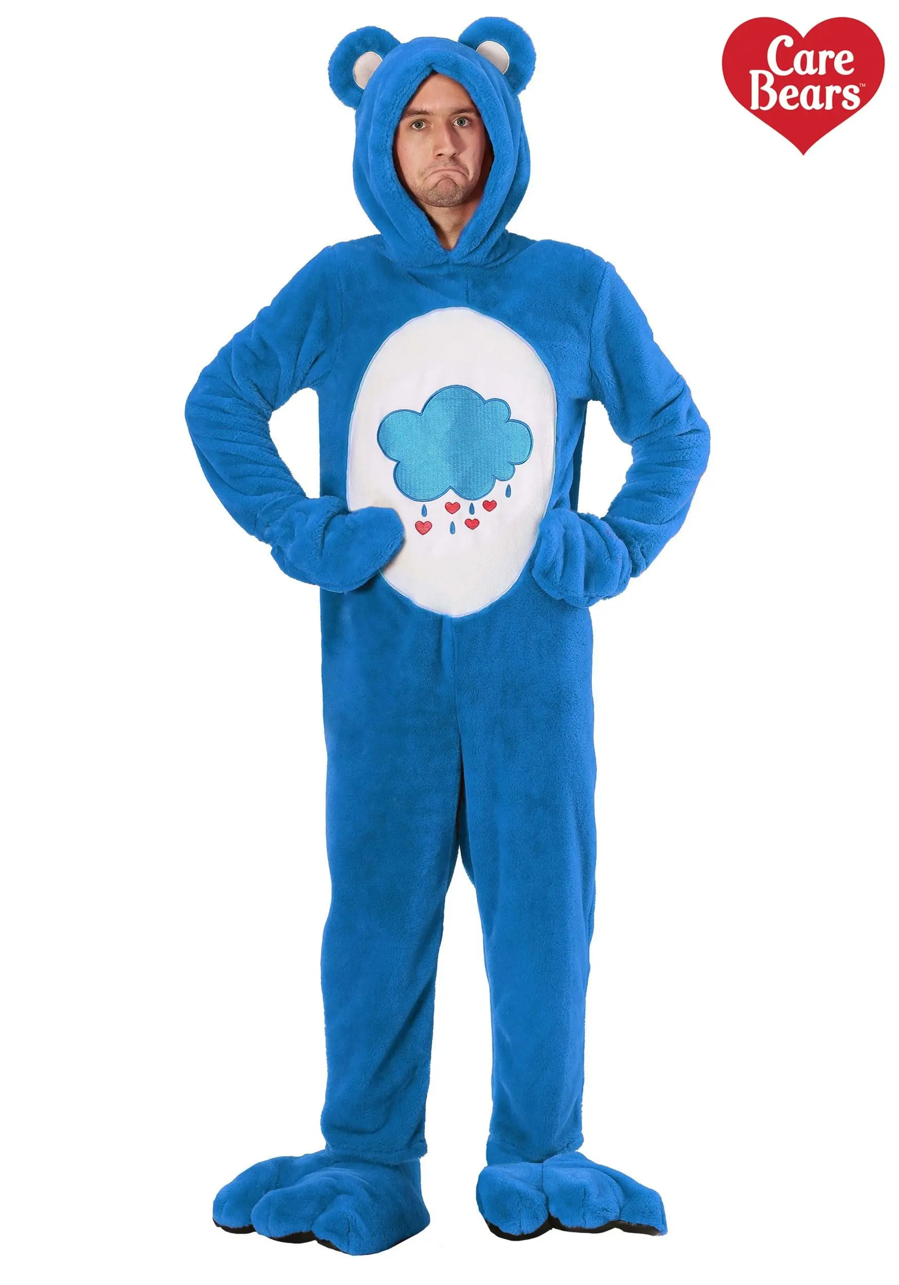 Care Bears Deluxe Grumpy Bear Adult Costume 3 Care Bears Deluxe Grumpy Bear Adult Costume
