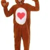 Care Bears Deluxe Tenderheart Bear Costume For Adults -Fun Place Pop Store care bears deluxe tenderheart bear costume