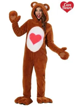 Care Bears Deluxe Tenderheart Bear Costume For Adults 6 Care Bears Deluxe Tenderheart Bear Costume For Adults -Fun Place Pop Store care bears deluxe tenderheart bear costume alt 1